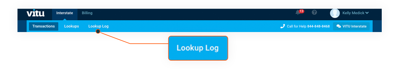 Lookup log