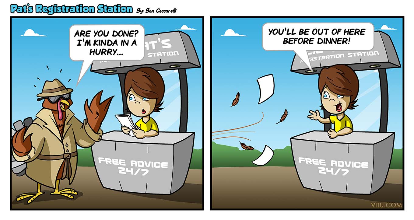 November Registration Station
