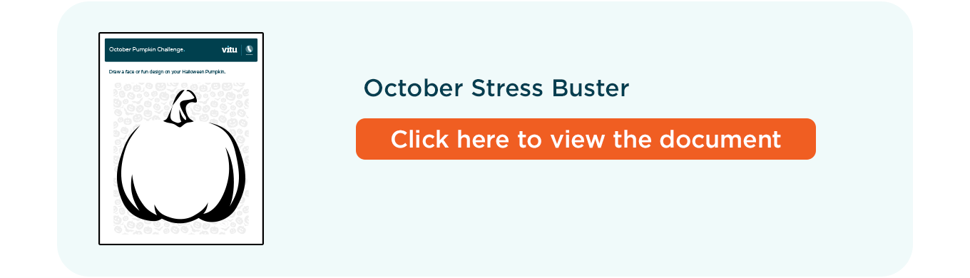 October Stress Buster Contest