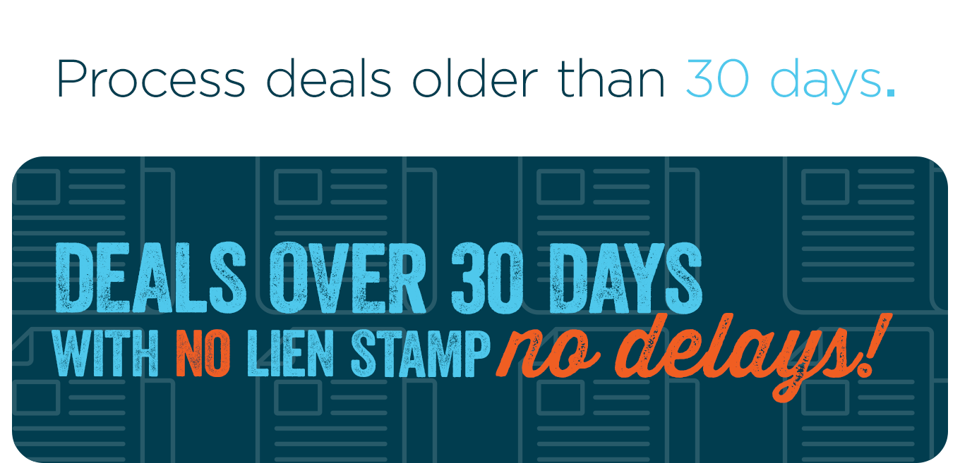 Process deals older than 30 days.