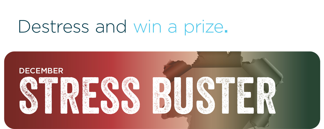 Destress and win a prize