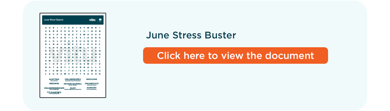 June Stress Buster Contest