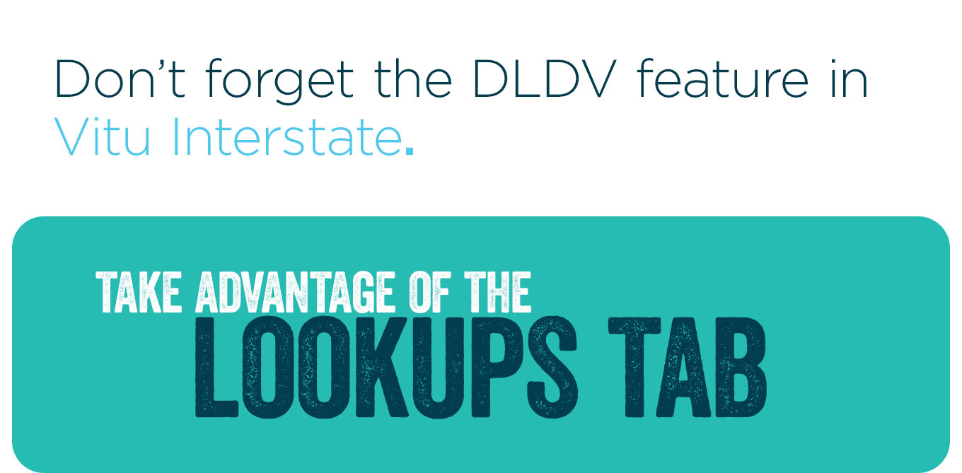 Don’t forget the DLDV feature in Vitu Interstate.