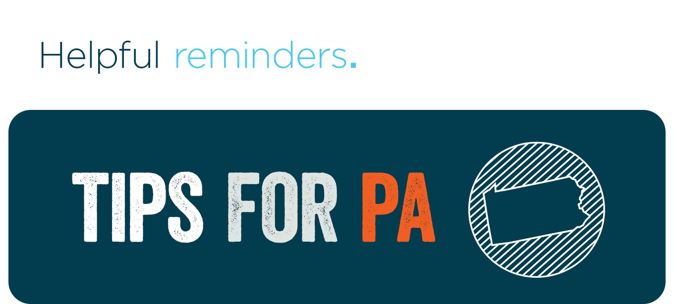 Helpful reminders.