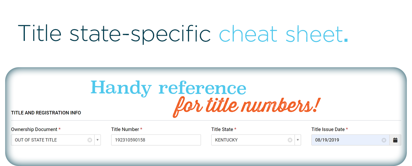 Title state-specific cheat sheet.