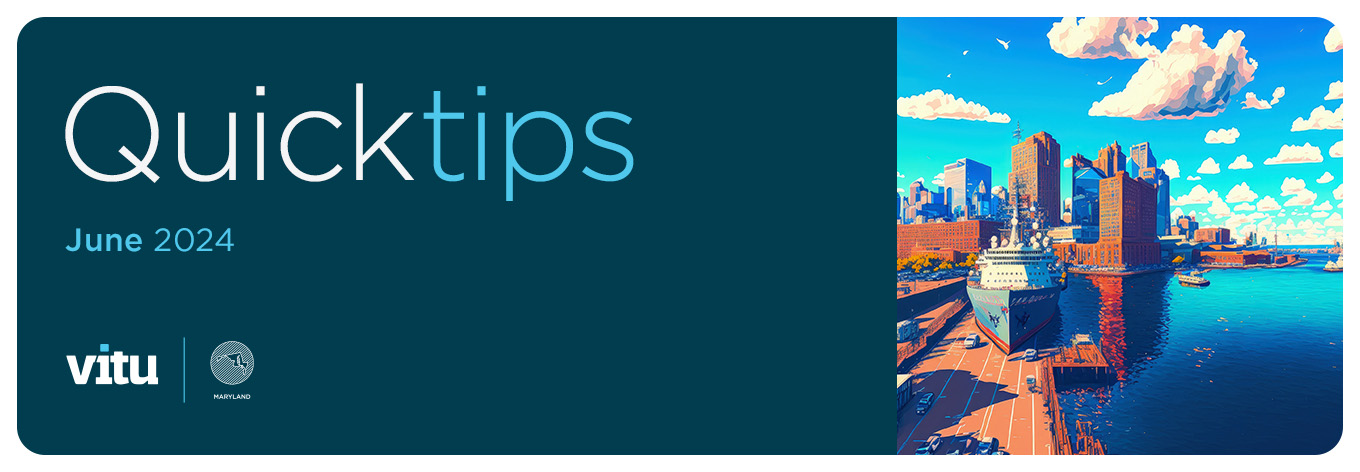 June 2024 Vitu QuickTips