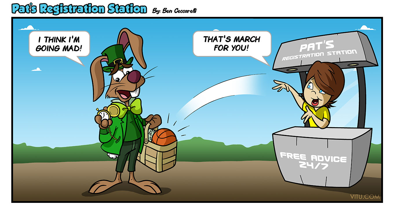 March Registration Station