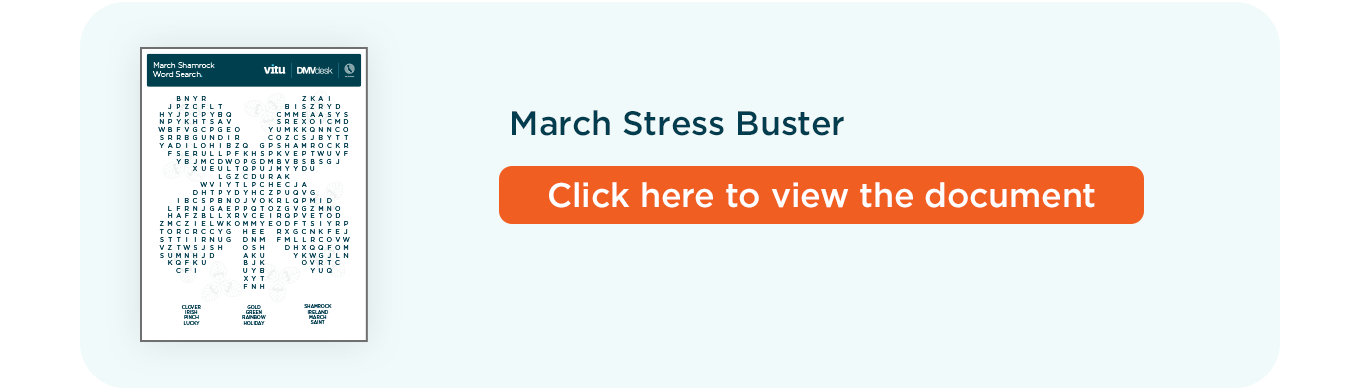 March Stress Buster Contest