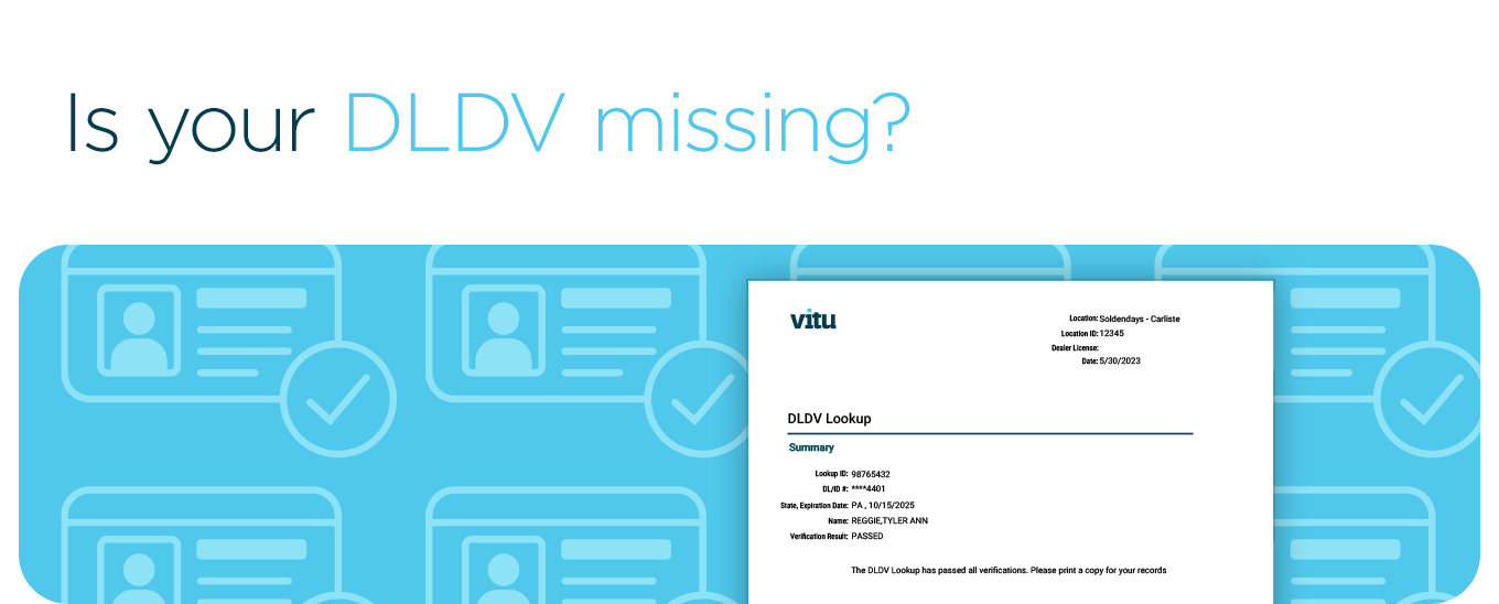 Is your DLDV missing?