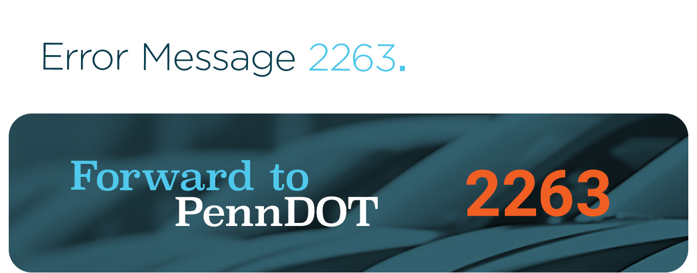Error Message 2263.