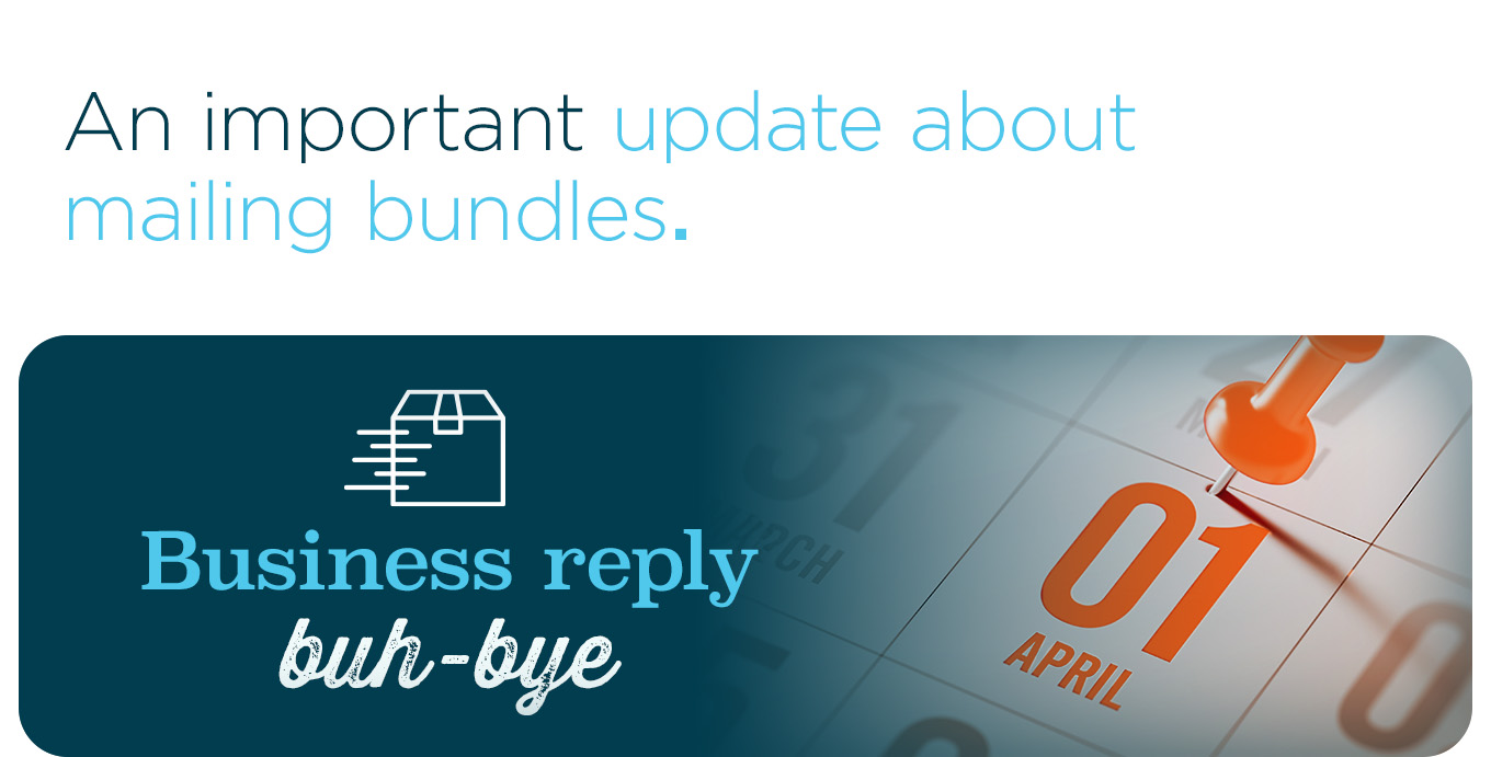 An important update about mailing bundles.